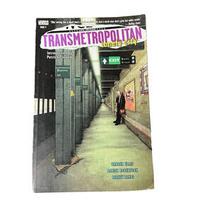 Transmetropolitan Lonely City  Book 5  Vertigo Ellis Robertson Ramos Good Cond